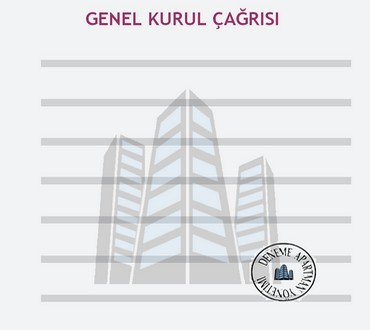 Apartman Genel Kurul Çağrı Örneği